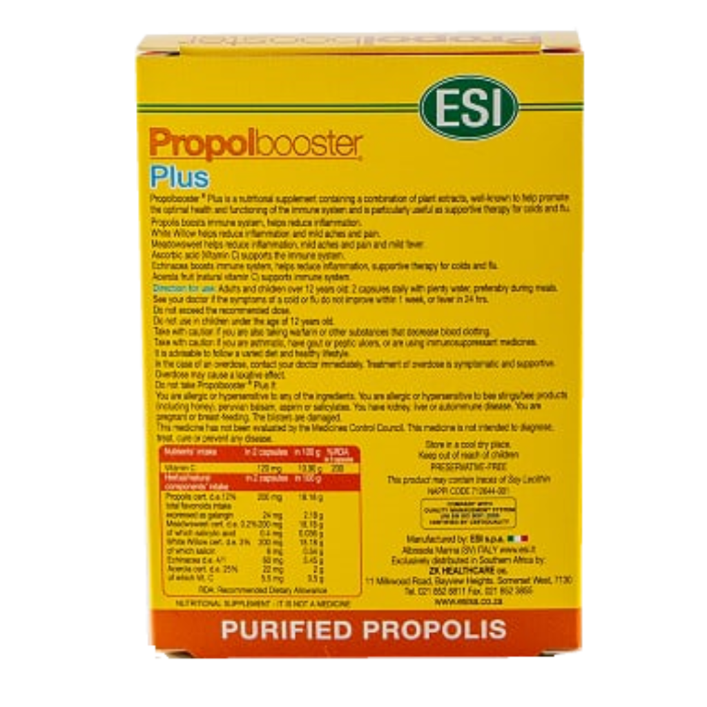 propolbooster plus immune booster – 30 caps