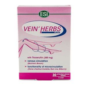 Vein Herbs Plus for Poor Circulation – 30 TABS